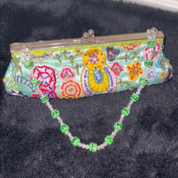 Handbags - Embroidered Floral Women's Bag